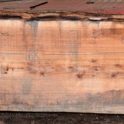 36168 Redwood Slab 168”x48”-41”x2 7/8” 