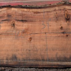 36187 Redwood Slab 122”x40”-37”x 5/8” Feb 2025