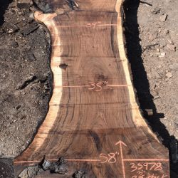 35978 Large Grafted English Claro Orchard Slab 144”x58”-35”x3 3/8