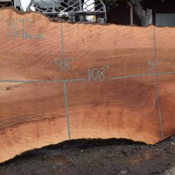 36195 Large Sycamore Slab 108”x61”-36”x3 3/8” April 2025