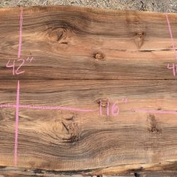36263 and 36264 Bookmatched Live Edge English Walnut Slabs May 2025
