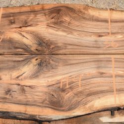 36271 and 36270 English Walnut Bookmatched Slabs 114"x37"-35"x3" May 2025