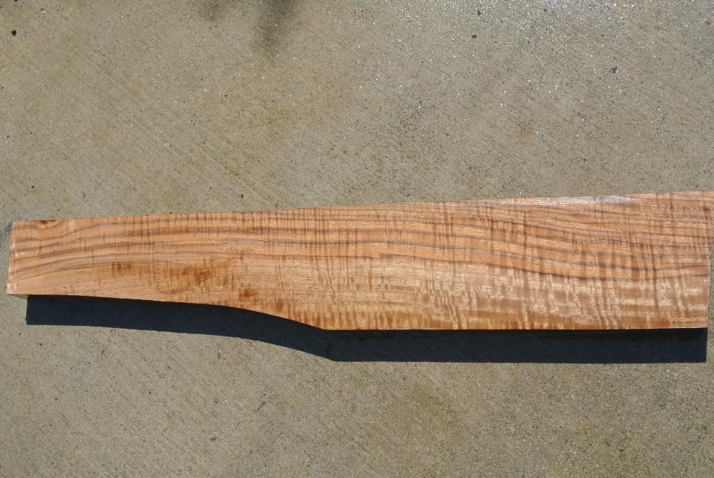 277 Hunski Select Highly Figured Bastogne Walnut Wood Gunstock Rifle Blank Salvaging and